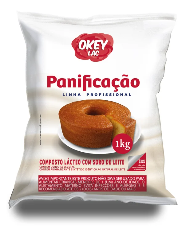Okey Lac Panificação 1 kg, linha profissional